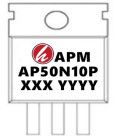 تبديل وضع إمدادات الطاقة SMPS Mosfet Power Transistor 50A 100V