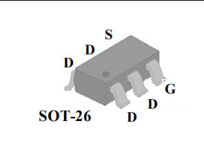 AP2602GY-HF FR4 board 2W 30A SOT-26 منظم جهد كهربائي